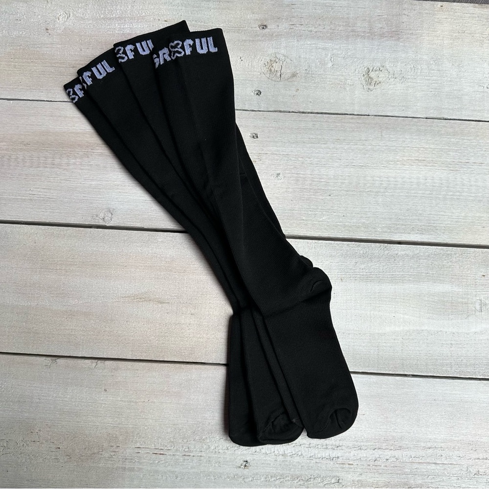Gr8ful 2 Pack S/M Compression Socks NIP